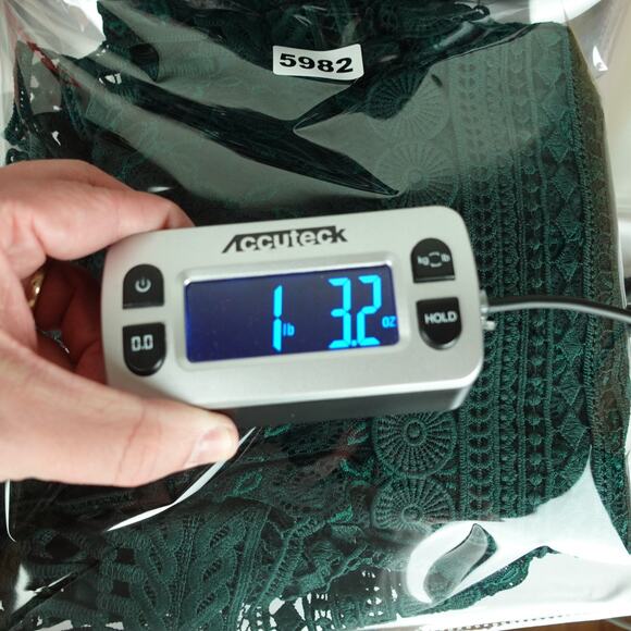 Asos Dress Womens SZ 14 Holiday Party Lace Fairy Whimsical Wedding Guest Modest - Picture 9 of 9